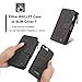 iPhone 8 Plus Case / iPhone 7 Plus Case XRPow Detachable Magnetic Leather Wallet Folio Flip Card Stand Case with Removable Slim Hard PC TPU Back Cover Black