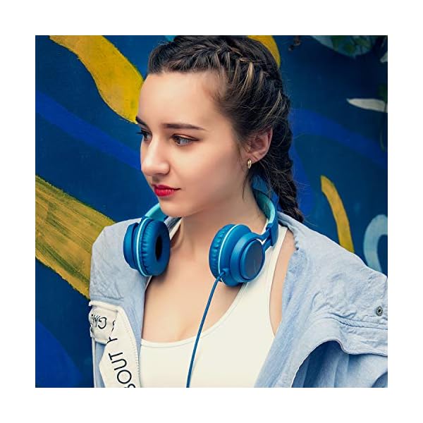 AILIHEN-C8-Upgraded-Headphones-with-Microphone-and-Volume-Control-Folding-Lightweight-Headset-for-Cellphones-Tablets-Smartphones-Computer-PC-Mp34-Indigo Ailihen C8 (Upgraded) Headphones with Microphone and Volume Control Folding Lightweight Headset for Cellphones Tablets…