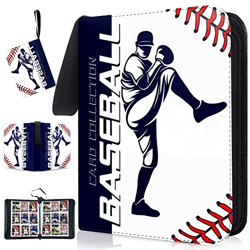 900 Cards Baseball Card Binder,9 Pocket with 900 Cards Trading Card Albums Sleeve  Protectors,Card Storage Case Fits for Collecting Baseball,Hockey,Football,Basketball  Or Gaming Trading Cards in Dubai - UAE | Whizz Display Cases