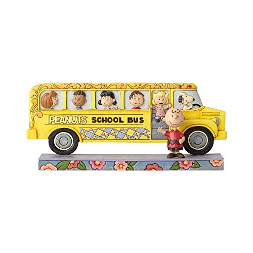 Enesco Peanuts by Jim Shore Peanuts School Bus