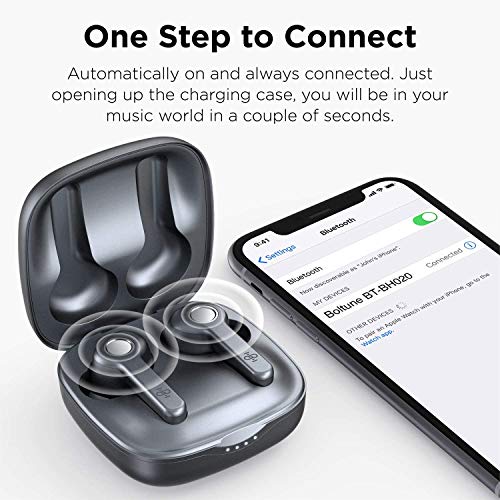 Bt Bh020 Connect Boltune To Iphone Wireless Earbuds, Upgraded
