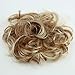 CAISHA 100% HUMAN HAIR Scrunchie Hair Piece Updo Braid Hair Scrunchy Messy Bun Red Blonde Mix H312m