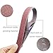 M-jump 24 Pack 1 x 30 inch Aluminum Oxide Sanding Belt Kit-Include 4 Each of 60 80 120 150 240 400 Grits-Premium Sandpaper Sander Belt for Portable Belt Sander
