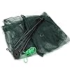 New-Folded-80x80cm-Folding-Crab-fish-Minnow-Fishing-Trap-Cast-Net