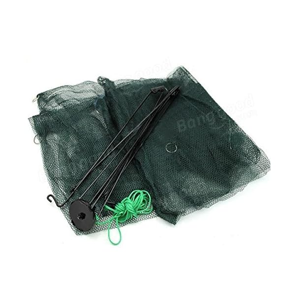 New-Folded-80x80cm-Folding-Crab-fish-Minnow-Fishing-Trap-Cast-Net