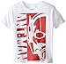 Marvel Group Little Boys' Antman Movie Short Sleeve T-Shirt, White, 7