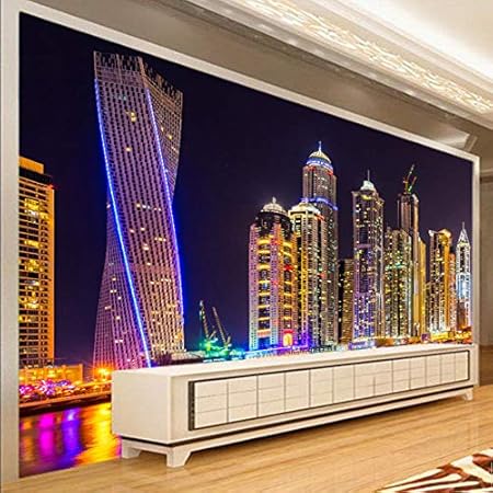 Murals Decorations Wallpaper Wall Stickers Dubai Night