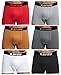 KAYIZU Men's Underwear Seamless Comfort Soft Stretch Boxer Brief Medium (6-Pack)