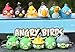 A1 MAX - New Set of 11 PCs Iphone Game Angry Birds Green Pigs Eye Can Bounce PVC Figures Keychain about 3 cm 9570826878 Book Cover