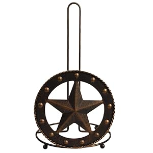 Texas Towel Paper Holder Rustic Barn Vintage Home Crafts Toilet Napkin Paper Holder (Paper Holder）