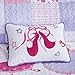 Mi Zone Kids Twirling Tutu Full/Queen Bedding For Girls Quilt Set - Purple Pink , Princess – 4 Piece Kids Girls Quilts – Ultra Soft Microfiber Quilt Sets Coverlet