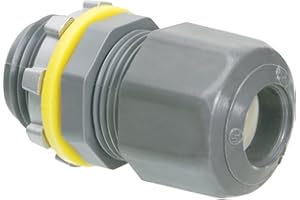 Arlington LPCG50-10 1/2-Inch Strain Relief Electrical Cord Connector, 10-Pack