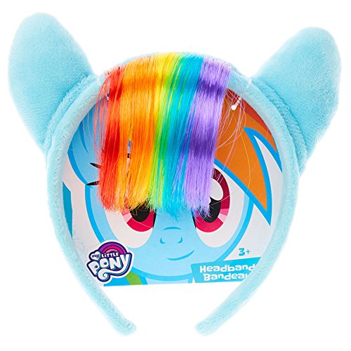 My Little Pony Rainbow Dash Plush Headband with Rainbow Hair