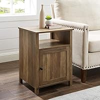 WE Furniture, Side Table, Reclaimed Barnwood