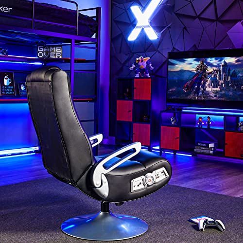 X Rocker SE Pro Video Gaming Lounging Pedestal Chair, Wireless Audio, 2
