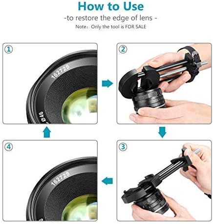Neewer Camera Lens Vise Tool for Lens and Filter Ring Adjustment Range 27mm to 130mm, Steel Construction, Black - Image 3