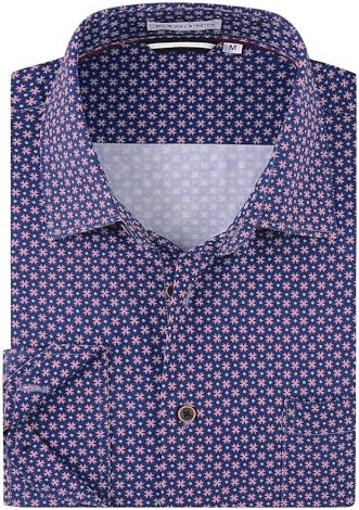 Amazon.com: Bar III Mens Plaid Stretch Button Down Dress Shirt, Pink,  16