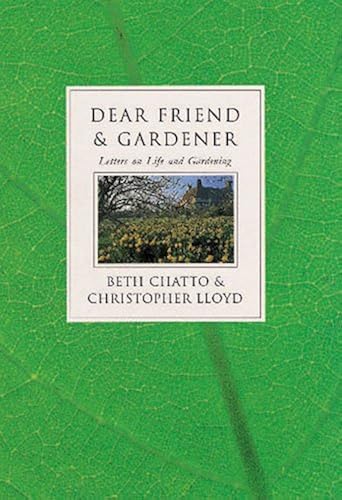 Download Dear Friend and Gardener PDF