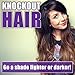 Knockout Hair Fits like a Halo Hair Extensions, 20-Inch, Human, 120 Grams, Darkest Blonde Light Blonde Mix - #12/T-03-20
