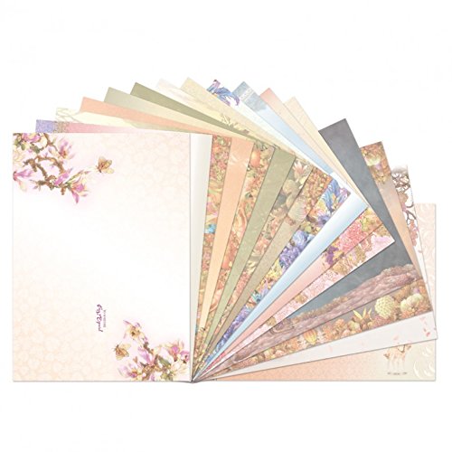 Hunkydory Crafts Enchanted Dreams Fantasy Luxury A4 Card Collection, Acrylic, Multicolour, 21.59x30.48x1.77 cm