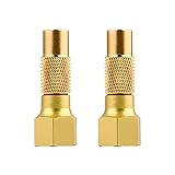 Sandfren Car Air Chuck Twist-on, 2PCS 1/4" NPT