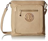 MKF Collection Designer Handbag Women Stylish Courier Crossbody Bag with Shoulder Strap