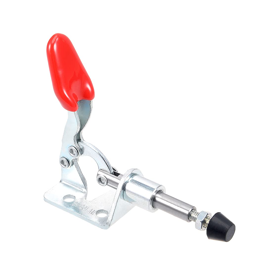 sourcing map Toggle Clamp 50kg 110lbs Holding Capacity 16mm Stroke Push Pull Action Hand Tool GH-301-AM