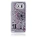 Urberry Galaxy S8 Case, Fall in Love Glitter Cover, Floating Liquid Luxury Bling Glitter Sparkle Case for Samsung Galaxy S8 with a Screen Protector