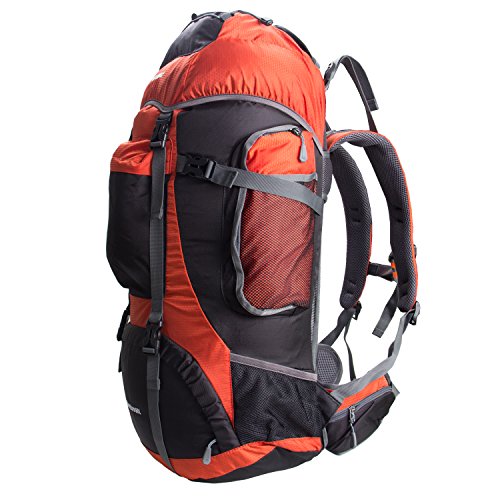 WASING 60L Internal Frame Backpack Hiking Backpacking Packs for Outdoor