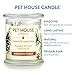 One Fur All Pet Candle Plant-Based, Clean Burning Forest Scented Candle for Pet Odor - Evergreen Forest