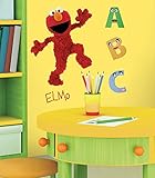 Sesame Street - Elmo Peel & Stick Giant Wall Decal 18 x 40in
