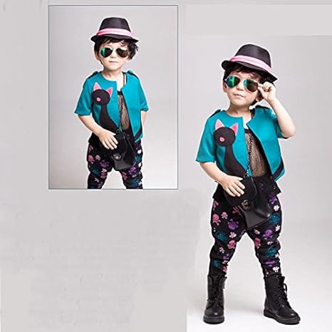 Amazon ノーブランド品 撮影服 キッズ 写真撮る服 記念日 子供用 仮装 ファッションショー服 コスプレ衣装 ハロウィン パーティー カーニバル 宴会 クリスマス アクション コスチューム Sunny Corner キッズコスチューム ホビー