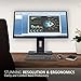 ViewSonic VG2448 24 Inch IPS 1080p Ergonomic Monitor with HDMI DisplayPort USB and 40 Degree Tilt for Home and Officethumb 1