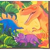 Prehistoric Dinosaurs Luncheon Napkins, Party Favor