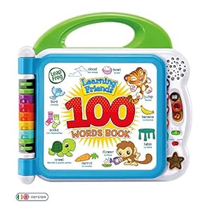 LeapFrog 601503 Learning Friends 100 Words Baby Book Educational and Interactive Bilingual Playbook Toy Toddler and Pre…