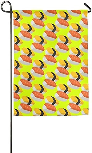 Starogs Mini Sushi Japanese Food Summer Home Yard House Garden Flags 12 X 18 Semi Transparent Polyester Fiber Emblemize