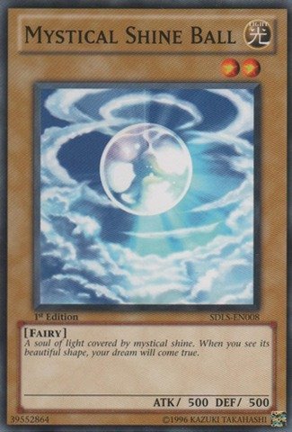 Yu-Gi-Oh! - Mystical Shine Ball (SDLS-EN008) - Structure Deck: Lost Sanctuary - 1st Edition - Common