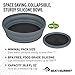 Sea to Summit X-Bowl Collapsible Silicone Camping Dish, XL (38 fl oz), Grey