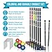 Harvil Complete 6-Player Croquet Set with Mallets, Balls, Stake Posts, Wickets and Carrying Case