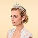 Topwedding Wedding Birdal Pageant Princess Tiara Headband Crown Headpiece w Rhinestones, Women