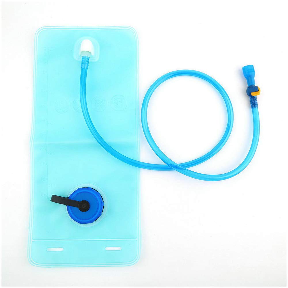 VOANZO 2L Hydration Bladder Bag, Hydration Backpack Free Leakproof Water Reservoir with Valve for Cycling Water Bag for Sports Hiking Camping Climbing