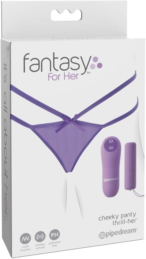 Pipedream Cheeky Panty Thrill-Her, Purple - Image 3