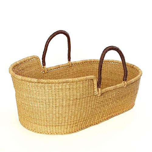 The Go-Anywhere Natural Moses Basket Bassinet - Thumbnail 2