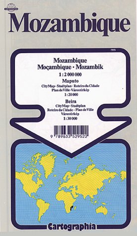 Mozambique (Cartographia World Travel Map)