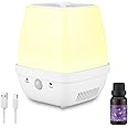 BIGMONAT Battery Operated Essential Oil Diffuser, Wireless Motion Sensor Night Light, Portable Color Changing Aroma Diffuser for Bedroom Bathroom Office Trip Yoga