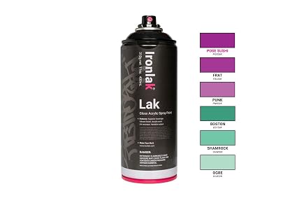 Lak 400ml By Ironlak Pack Of 6 Cans The Joker