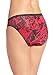 Jockey Women's Underwear No Panty Line Promise Tactel Lace Bikini, Etched Rose, 6