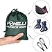 Foxelli Camping Hammock - Lightweight Portable Hammock, Easy Setup with Tree-Friendly Ropes & Steel Carabiners, Heavy Duty Parachute Nylon for Indoors and Outdoors