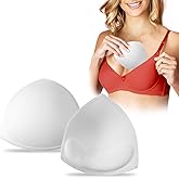 Metric USA Bra Pads - Triangle Push Up Bra Inserts with Bottom Padding