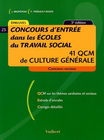 Concours d'entrée dans les écoles du travail social